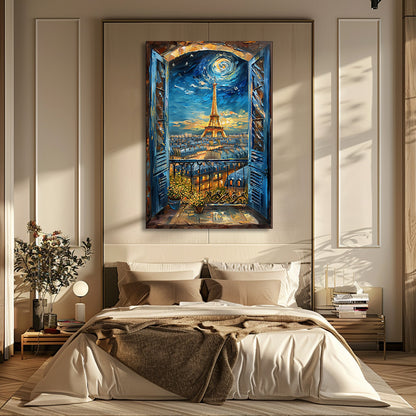 TABLEAU TOUR EIFFEL NUIT