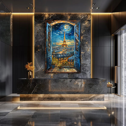 TABLEAU TOUR EIFFEL NUIT