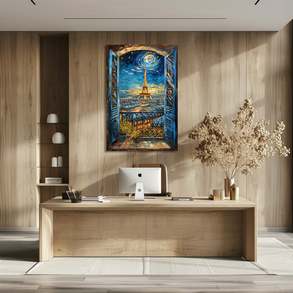 TABLEAU TOUR EIFFEL NUIT