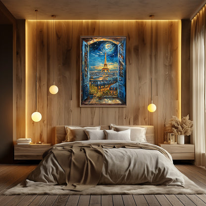 TABLEAU TOUR EIFFEL NUIT