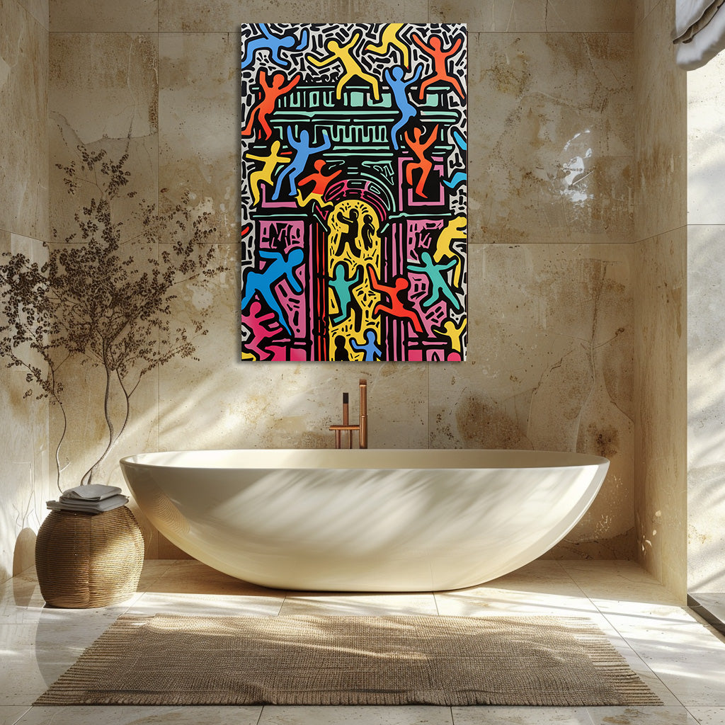 TABLEAU PARIS POP ART