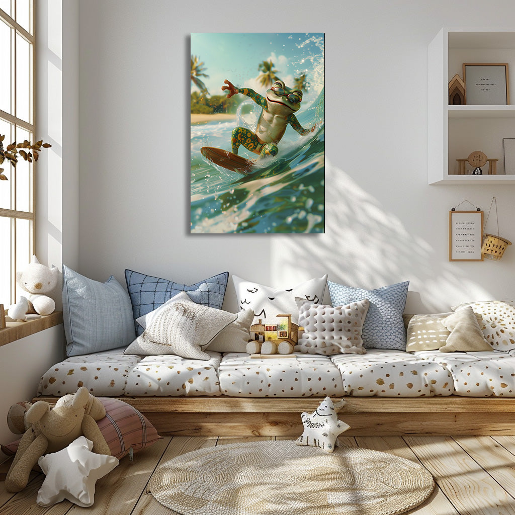 TABLEAU GRENOUILLE AESTHETIC