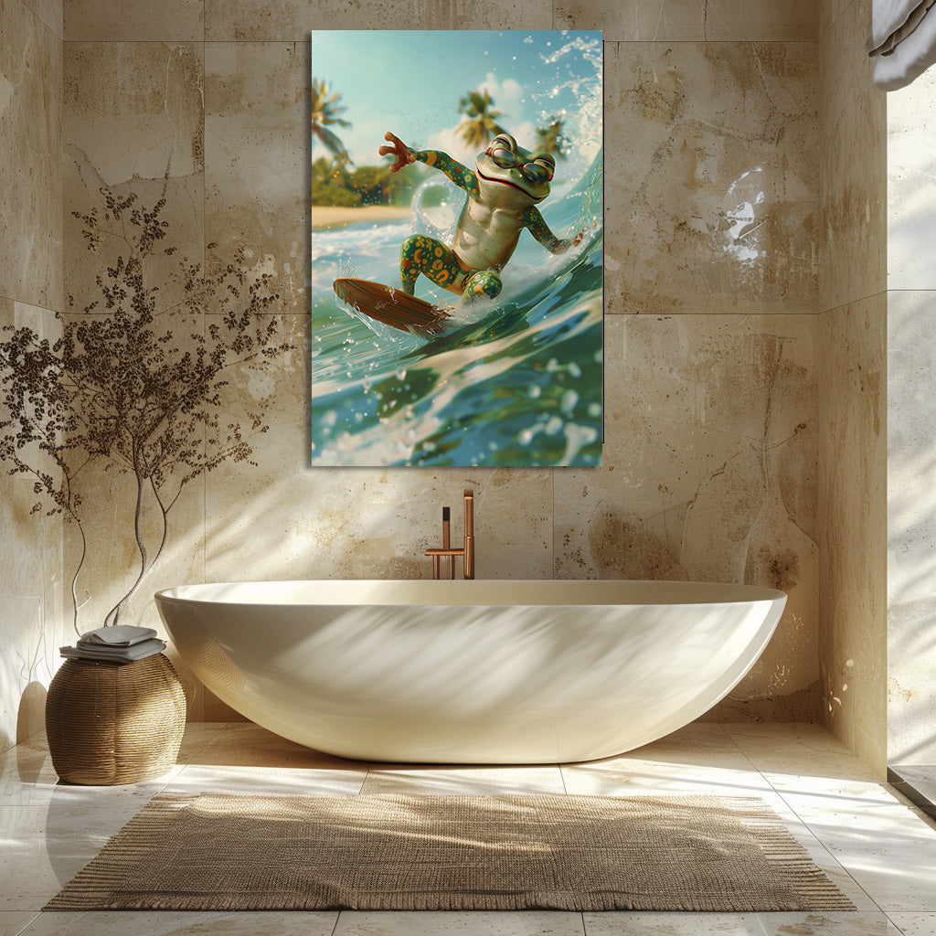 TABLEAU GRENOUILLE AESTHETIC