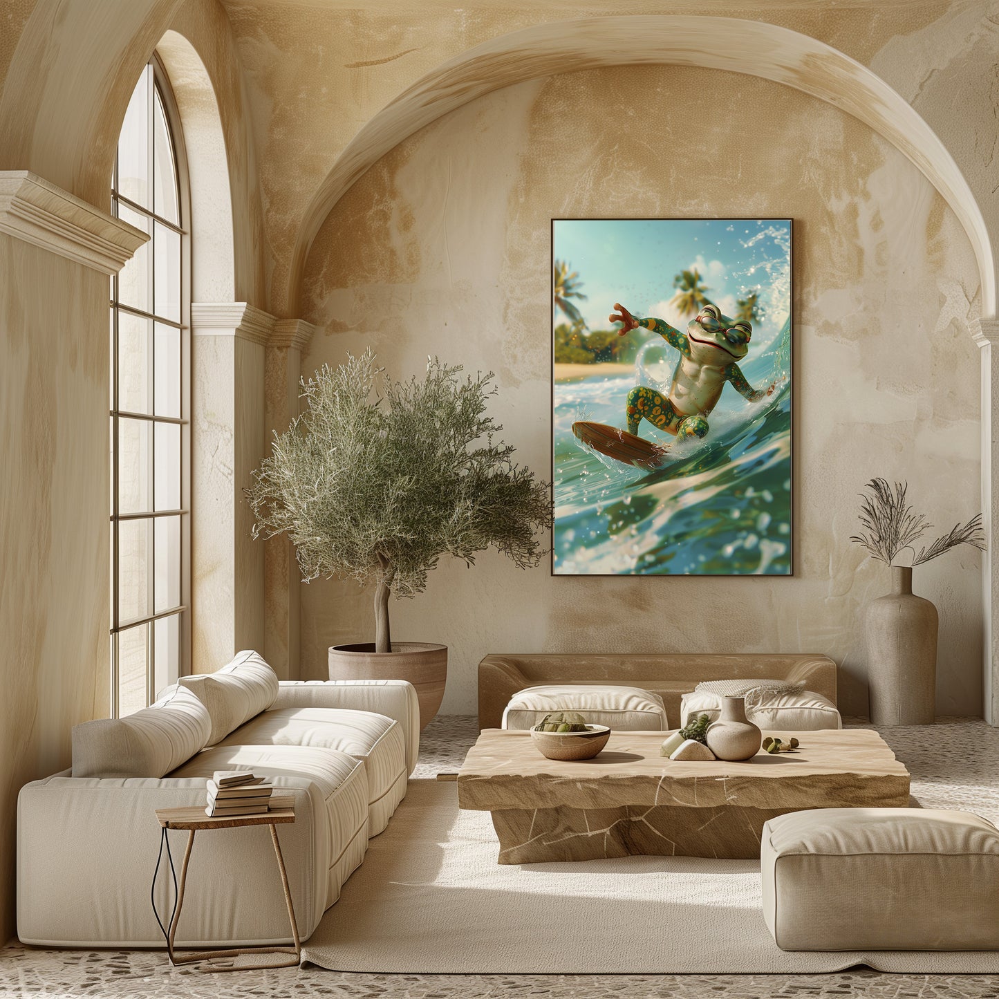 TABLEAU GRENOUILLE AESTHETIC