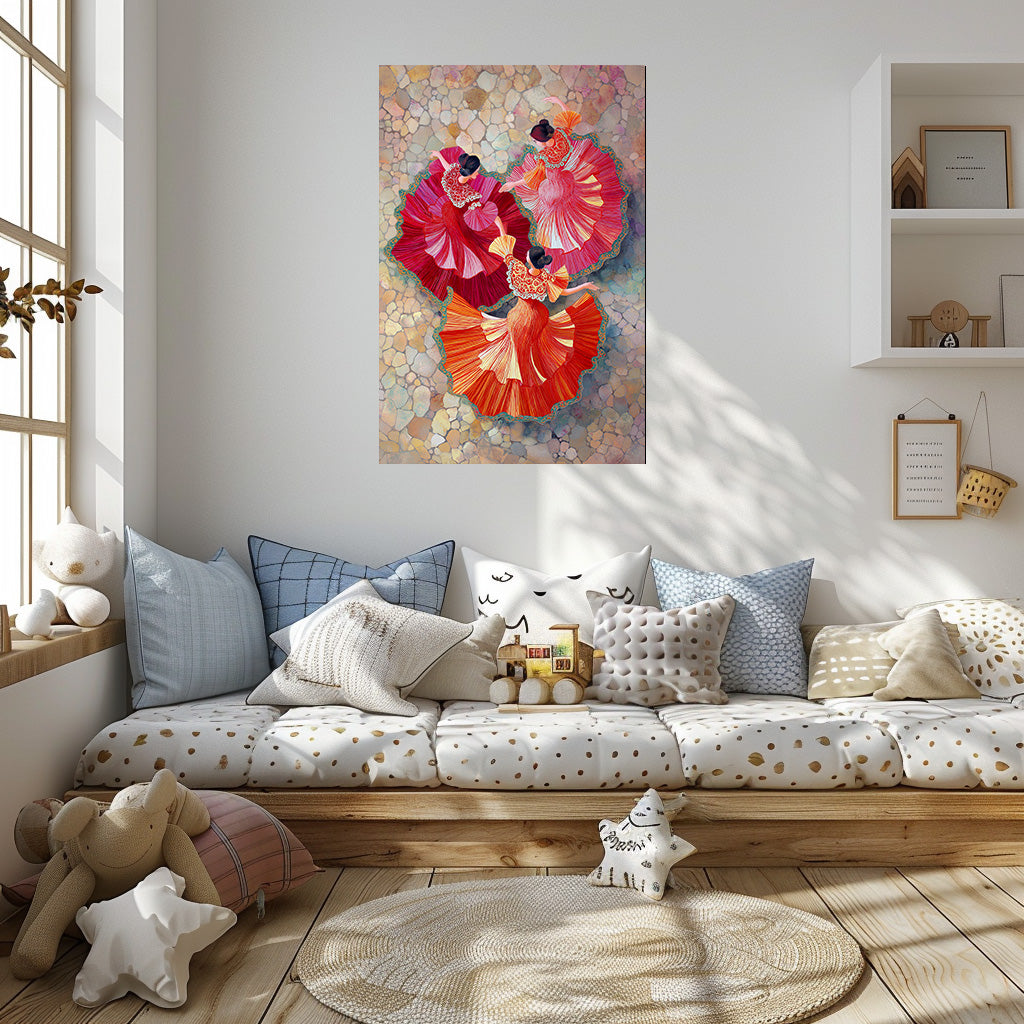 TABLEAU DANSEUSES ESPAGNOLES