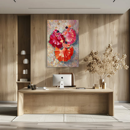 TABLEAU DANSEUSES ESPAGNOLES