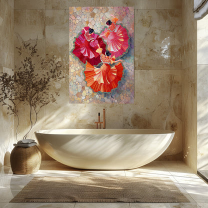 TABLEAU DANSEUSES ESPAGNOLES