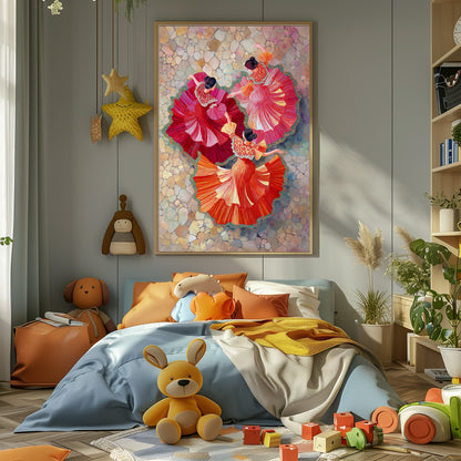 TABLEAU DANSEUSES ESPAGNOLES