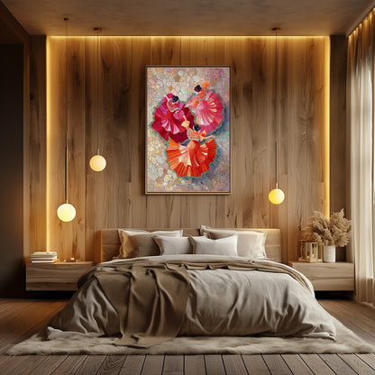 TABLEAU DANSEUSES ESPAGNOLES