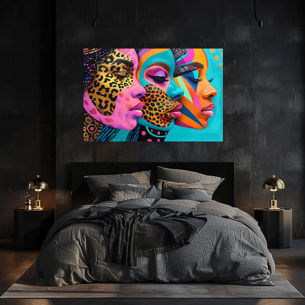 TABLEAU VISAGES FEMMES