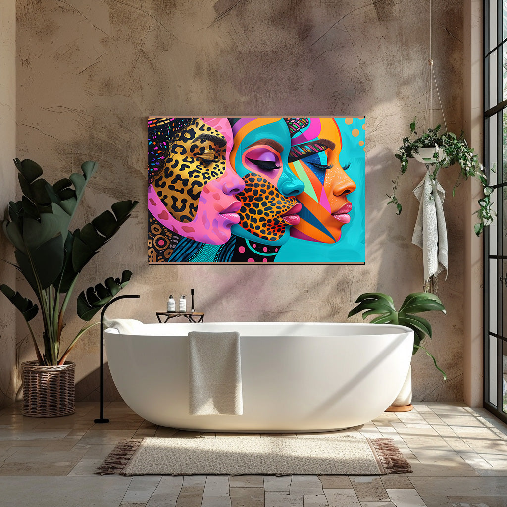 TABLEAU VISAGES FEMMES