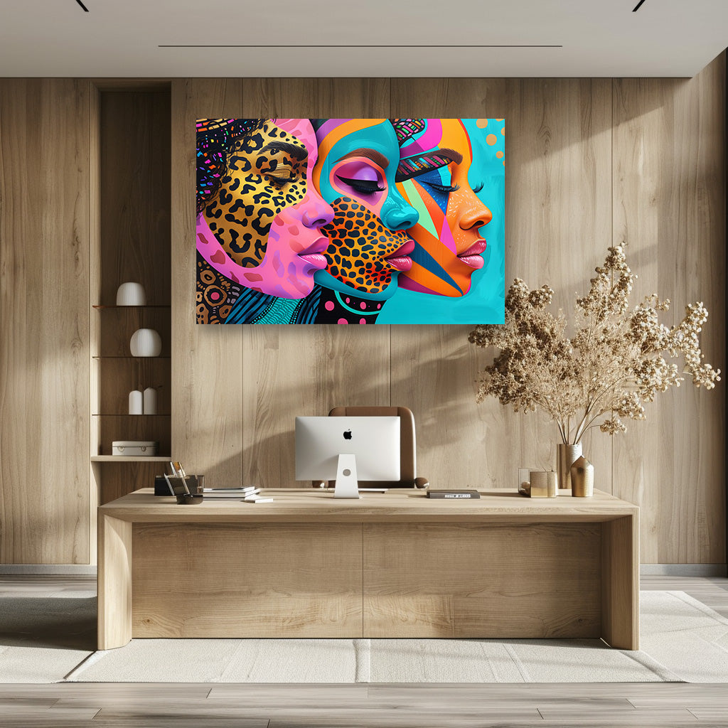 TABLEAU VISAGES FEMMES