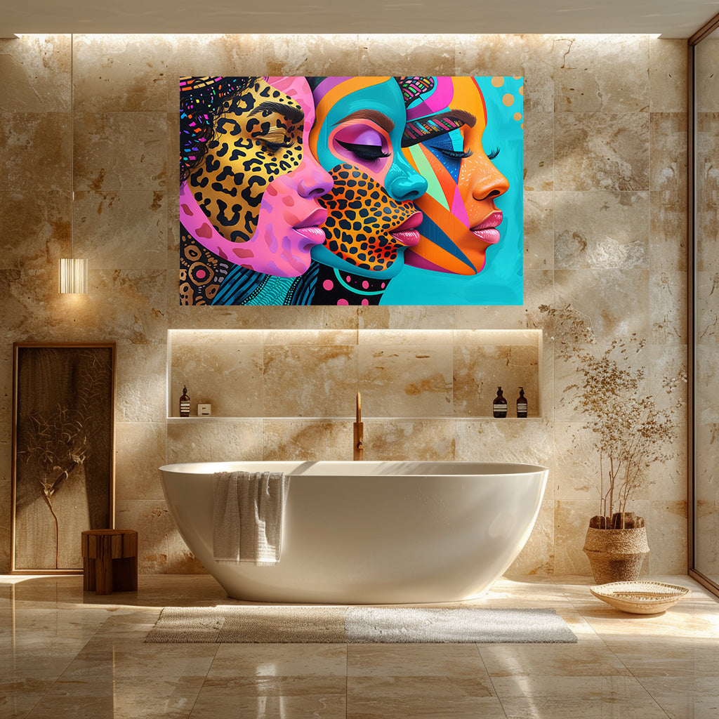 TABLEAU VISAGES FEMMES