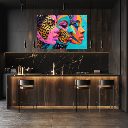 TABLEAU VISAGES FEMMES