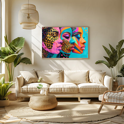 TABLEAU VISAGES FEMMES