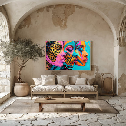 TABLEAU VISAGES FEMMES