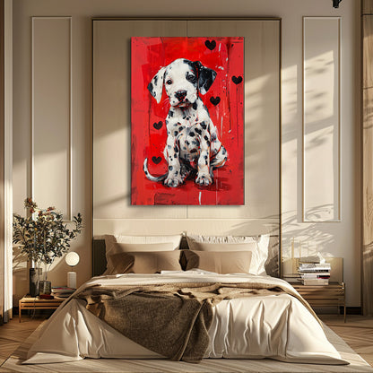 TABLEAU BÉBÉ DALMATIEN