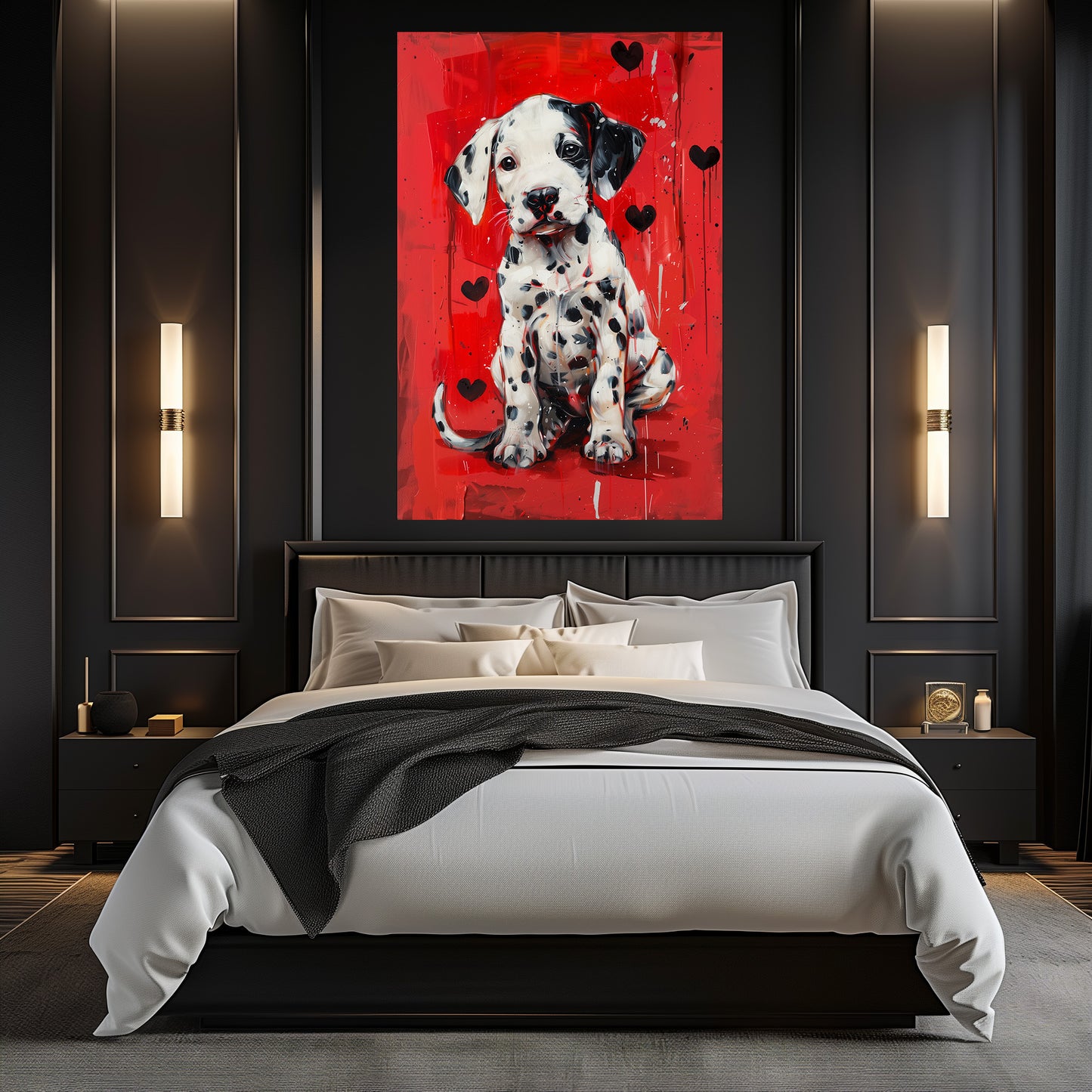 TABLEAU BÉBÉ DALMATIEN