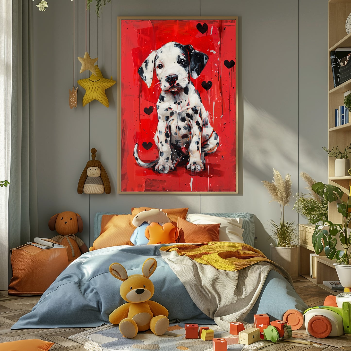 TABLEAU BÉBÉ DALMATIEN