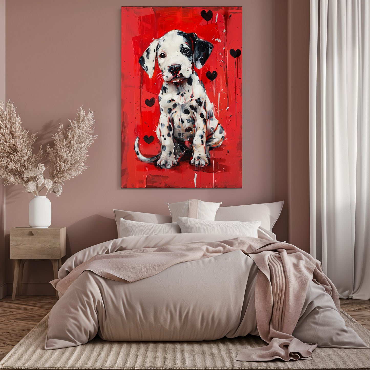 TABLEAU BÉBÉ DALMATIEN