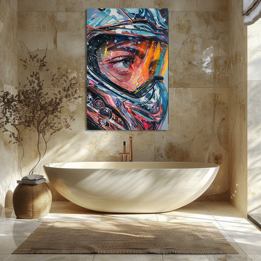 TABLEAU FEMME PILOTE