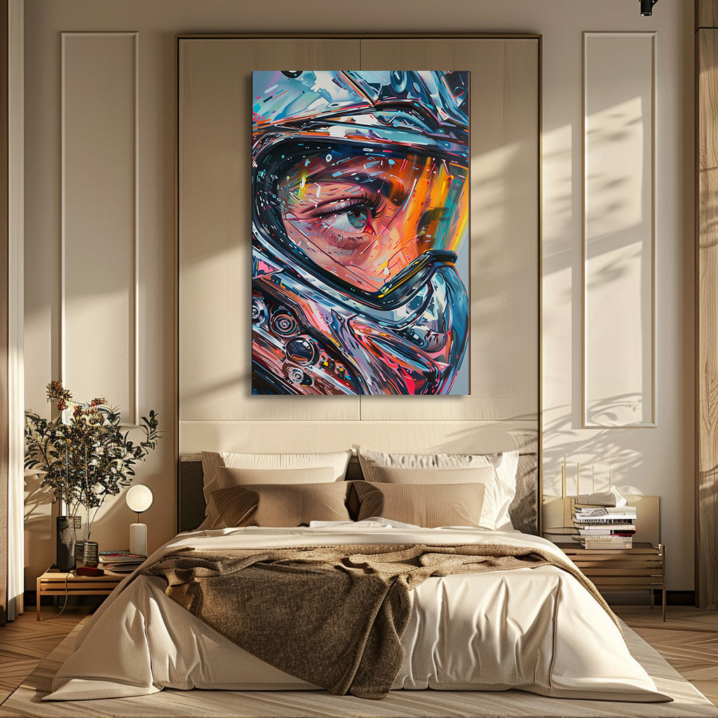 TABLEAU FEMME PILOTE