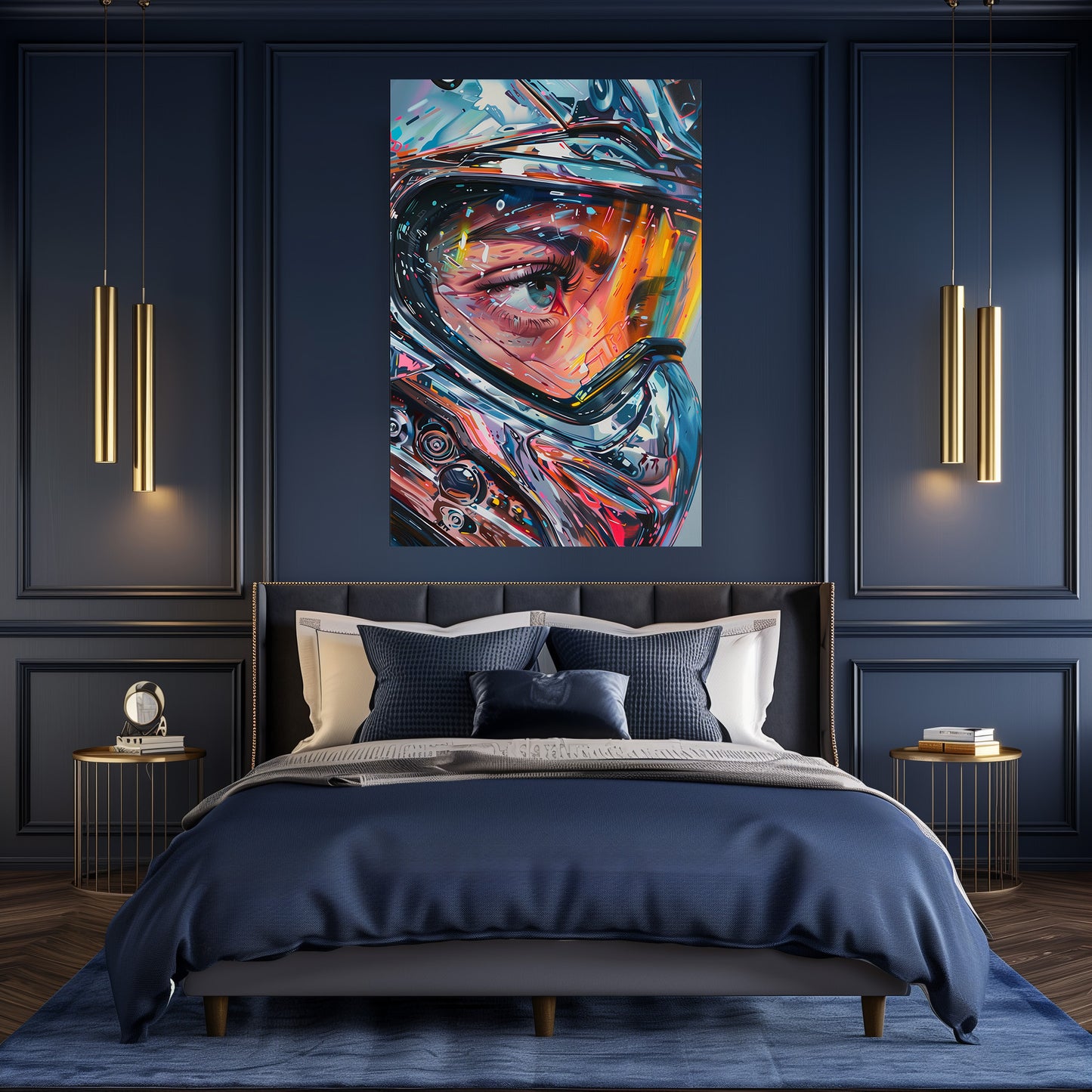 TABLEAU FEMME PILOTE