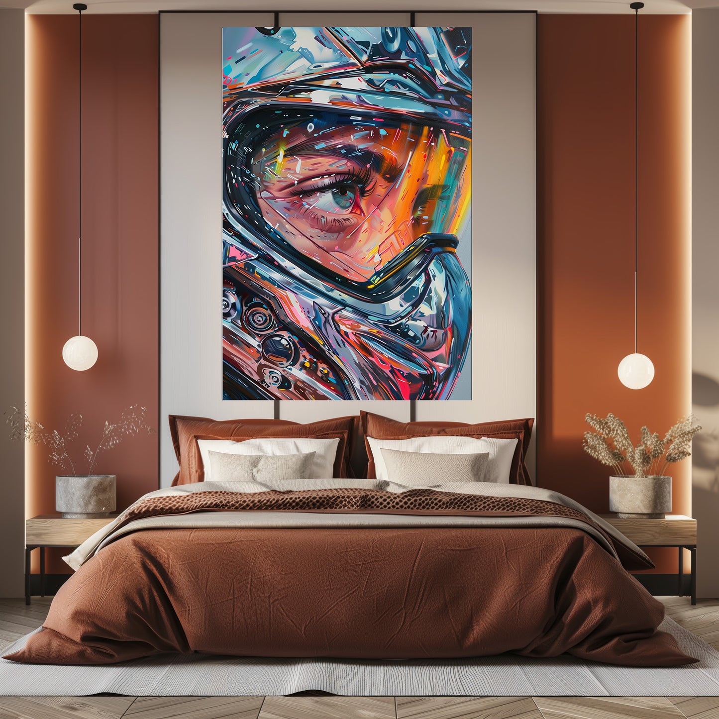 TABLEAU FEMME PILOTE