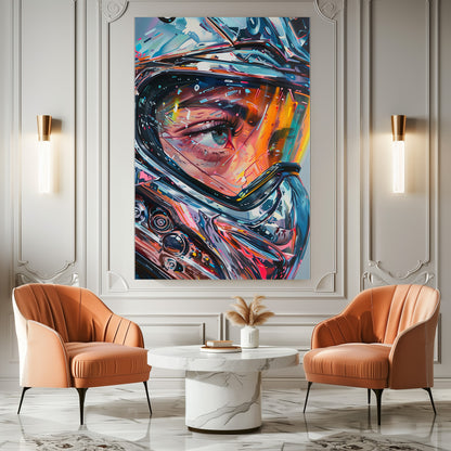 TABLEAU FEMME PILOTE