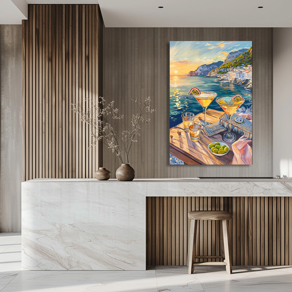 TABLEAU COCKTAILS CÔTE AMALFITAINE