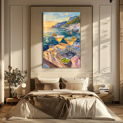 TABLEAU COCKTAILS CÔTE AMALFITAINE