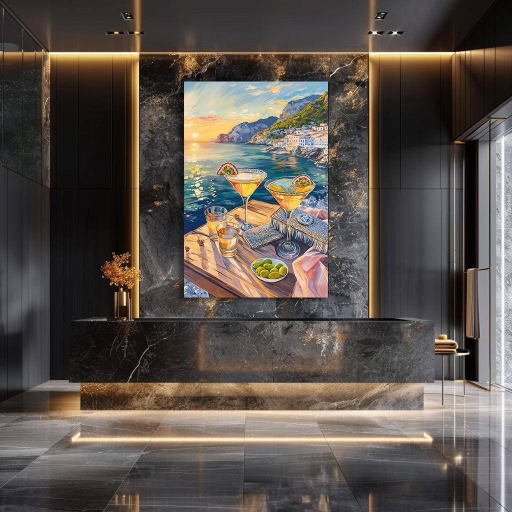 TABLEAU COCKTAILS CÔTE AMALFITAINE