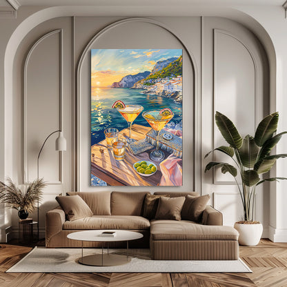 TABLEAU COCKTAILS CÔTE AMALFITAINE