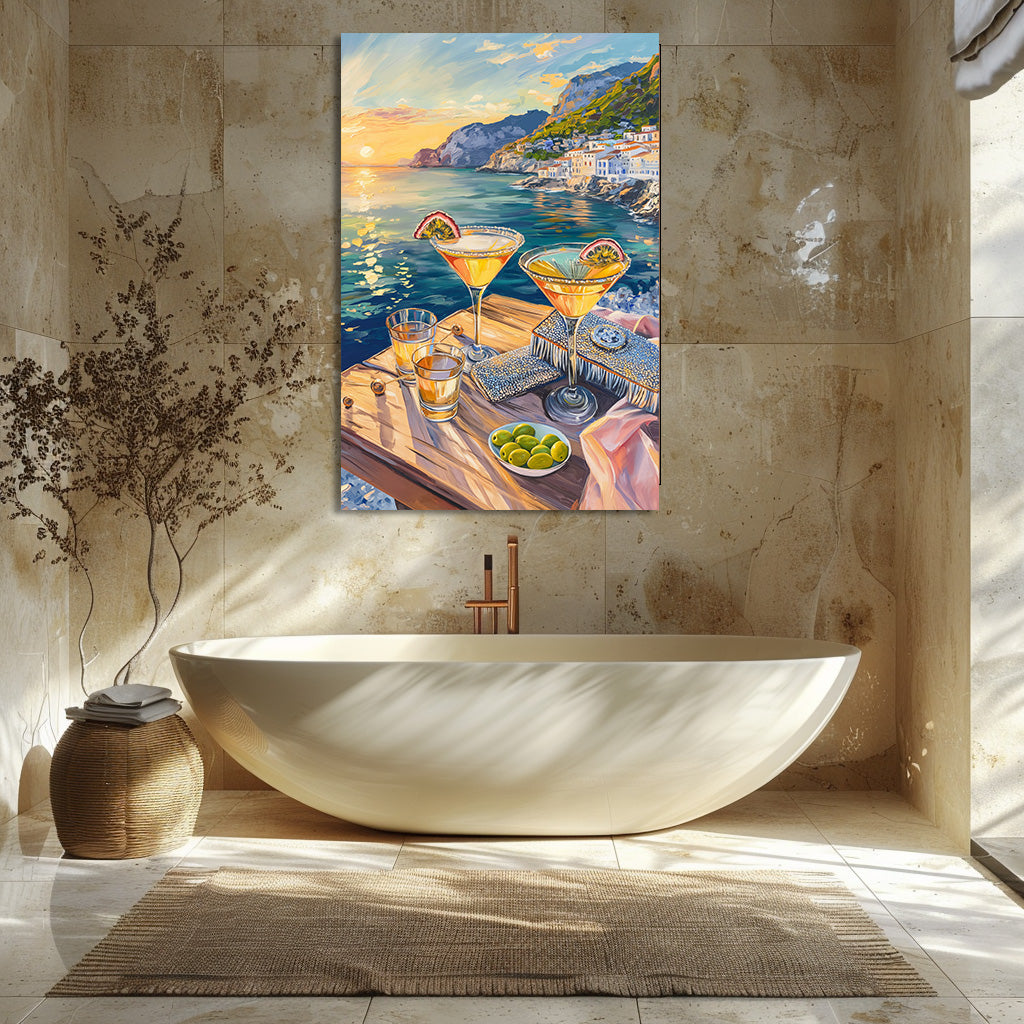 TABLEAU COCKTAILS CÔTE AMALFITAINE