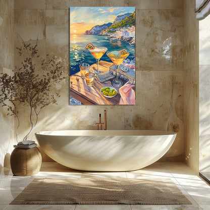 TABLEAU COCKTAILS CÔTE AMALFITAINE