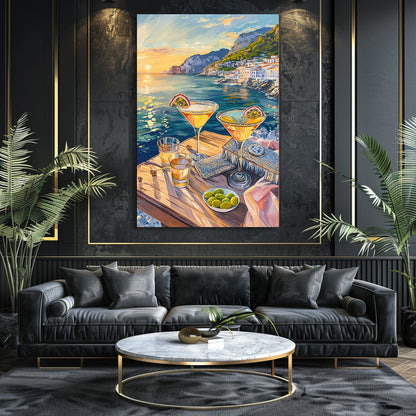 TABLEAU COCKTAILS CÔTE AMALFITAINE