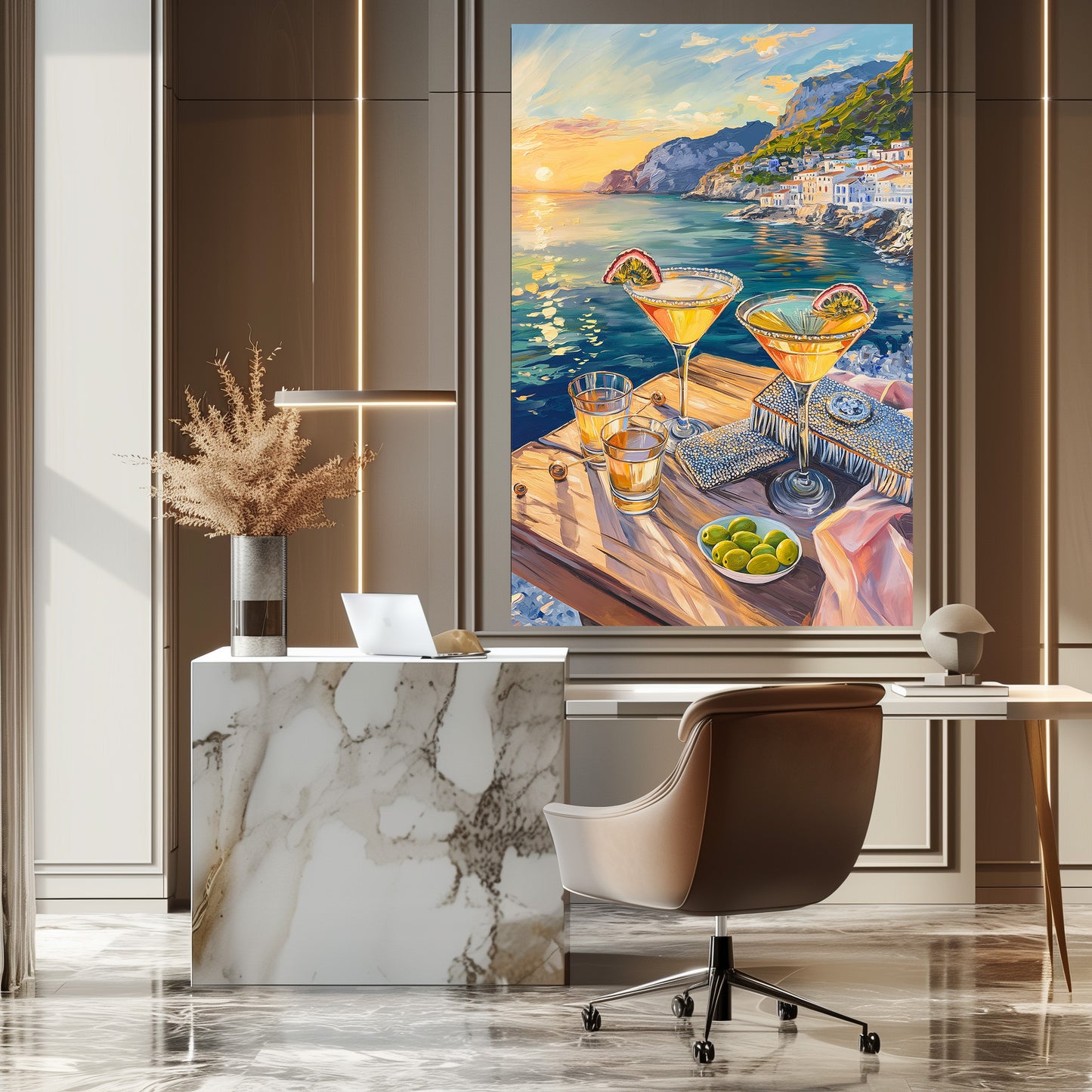 TABLEAU COCKTAILS CÔTE AMALFITAINE