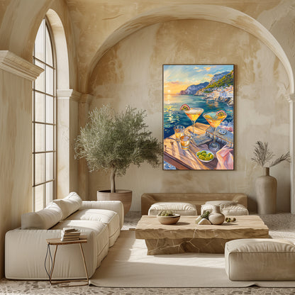 TABLEAU COCKTAILS CÔTE AMALFITAINE