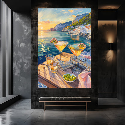 TABLEAU COCKTAILS CÔTE AMALFITAINE