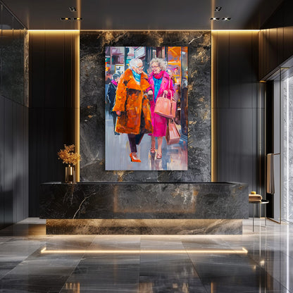 TABLEAU FEMMES MANTEAUX