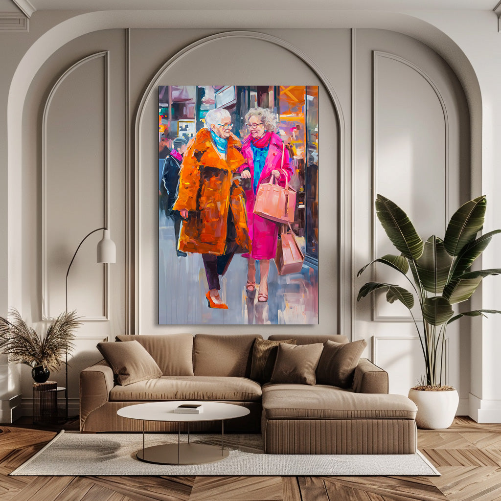 TABLEAU FEMMES MANTEAUX