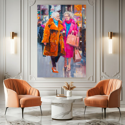 TABLEAU FEMMES MANTEAUX