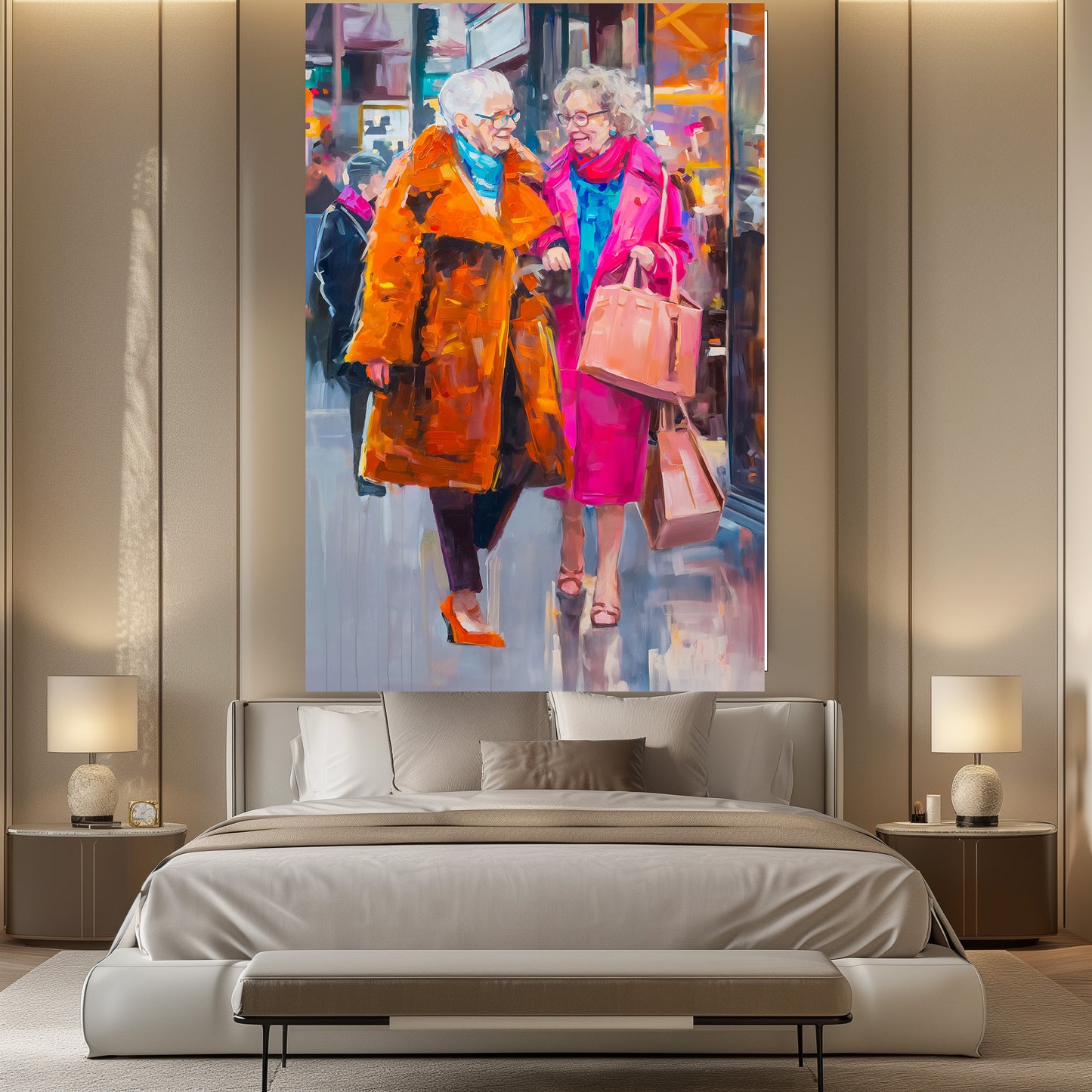 TABLEAU FEMMES MANTEAUX