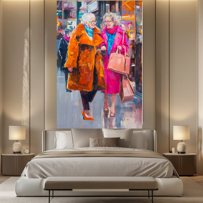 TABLEAU FEMMES MANTEAUX