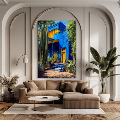 TABLEAU JARDIN MAJORELLE MAROC