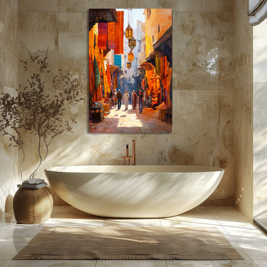 TABLEAU RUE MAROCAINE