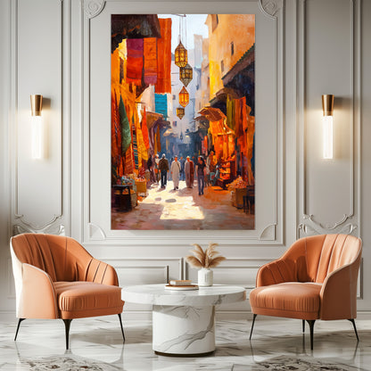TABLEAU RUE MAROCAINE