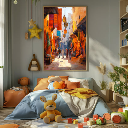 TABLEAU RUE MAROCAINE
