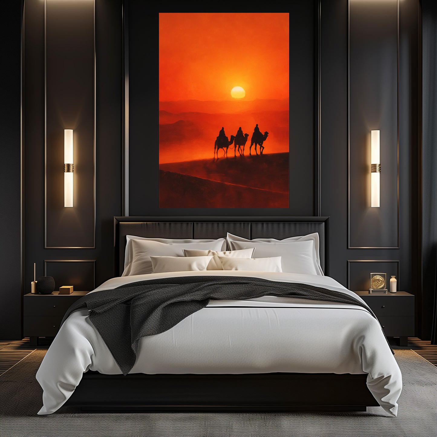 TABLEAU DÉSERT SUNSET