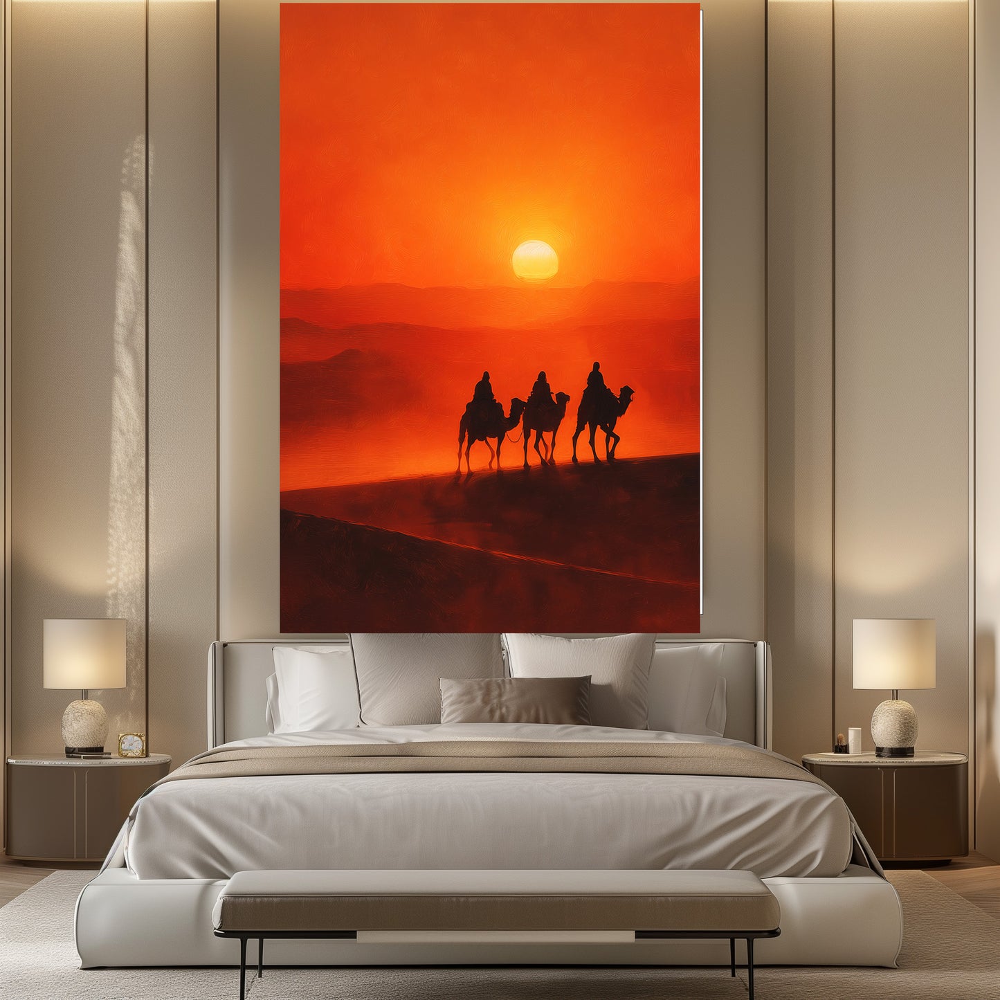 TABLEAU DÉSERT SUNSET